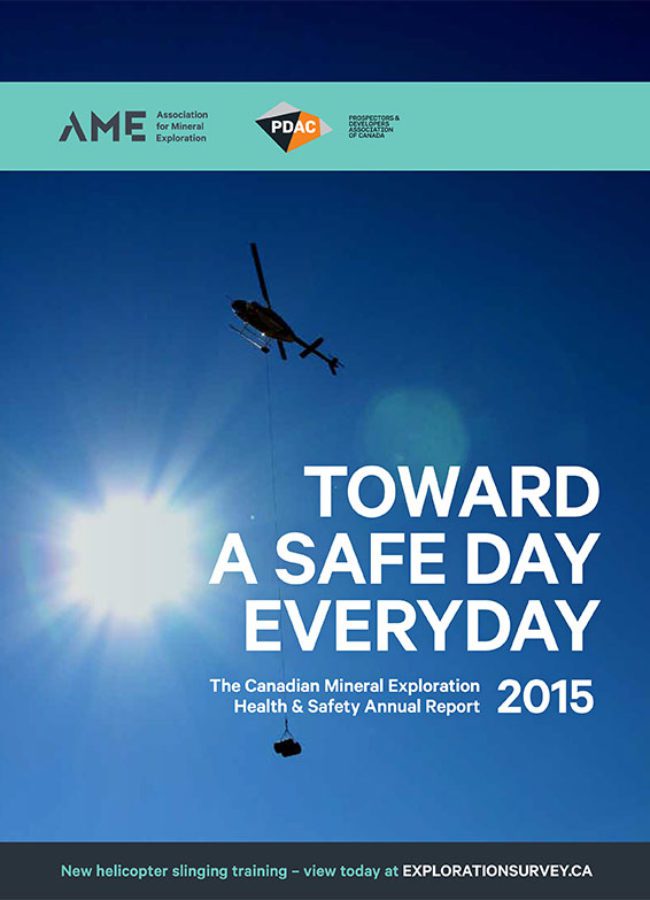 Canadian Mineral Exploration Health & Safety Annual Report 2015