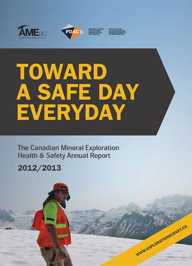 Canadian Mineral Exploration Health & Safety Annual Report 2012/2013
