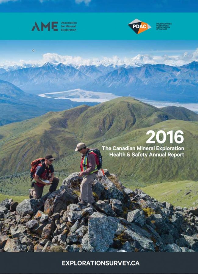 Canadian Mineral Exploration Health & Safety Annual Report 2016