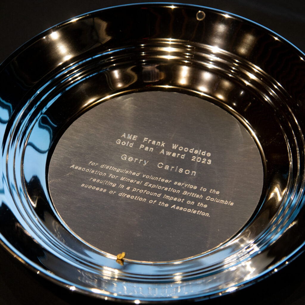AME Frank Woodside Gold Pan Award