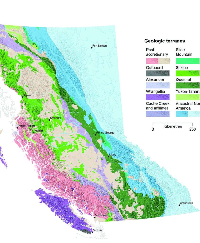 Great Mineral Belts Of B.C.